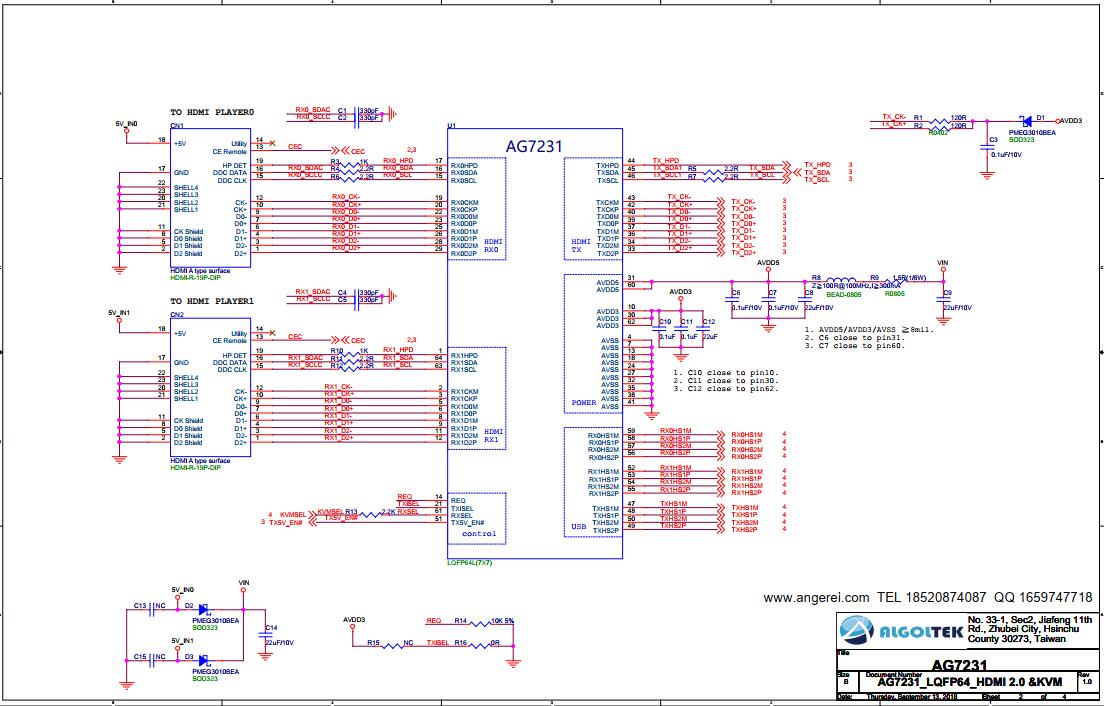 AG7231demoboard·|HDMI2.0 M(jn)һKVMD(zhun)Q·O(sh)Ӌ