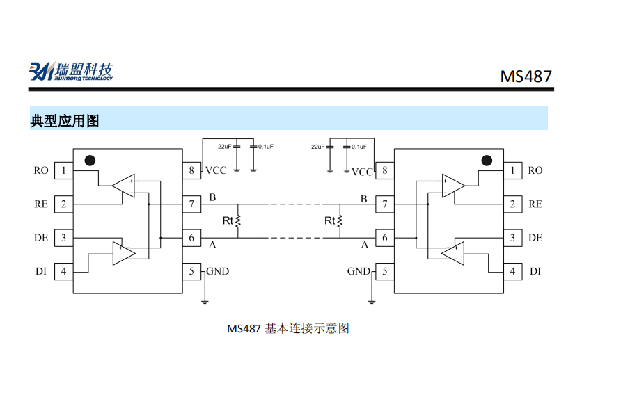 MS487 ͉͹ RS-485 ӿ·оƬṩg(sh)֧