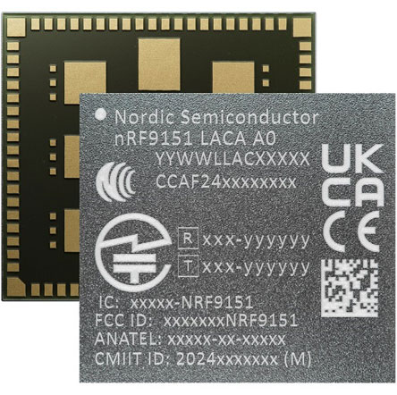 Nordic nRF9151Ҏ(gu)ģ(lin)W(wng)ЈС͹ķC(lin)W(wng)QF(xin)Ͷa(chn)