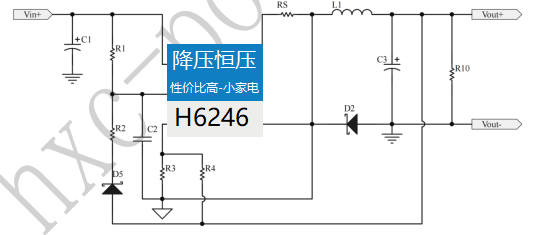 60V12V 0.3A (wn)оƬ 48V30V36V24V5V3.3V 0.3A ģKԴоƬ-H6246