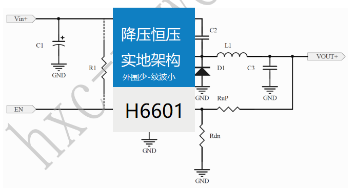 80V72V60V48V24V12V0.5A㉺оƬ-H6601 ԭS(yng)  yС