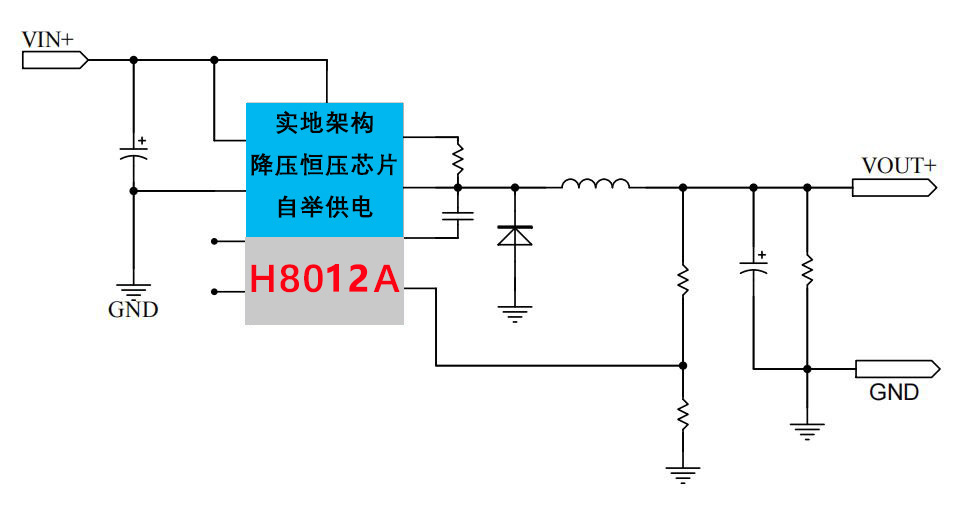 ؼܘ㉺оƬH8012A e͉100V120V140V12V 5V/2A㉺ԴIC