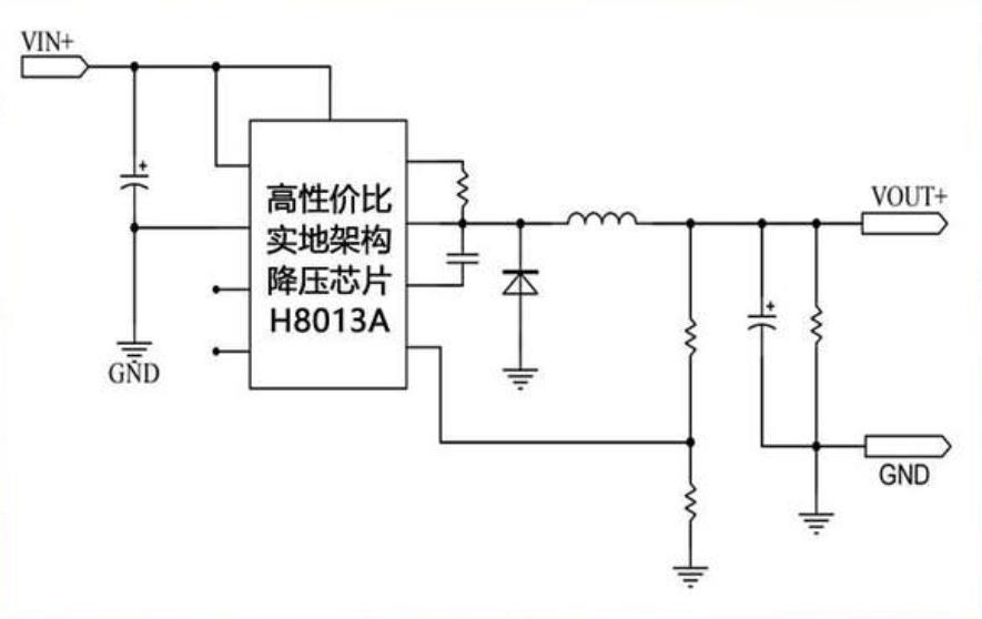 e͉100V㉺оƬ120V140V12V 5V/2A(wn)(q)H8013A