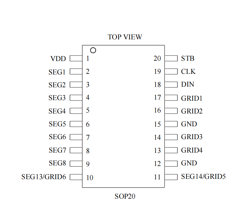 86ɔ_(sh)a(q)·оƬLED(q)IC-VK1620 SOP20ԭSg(sh)֧