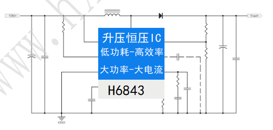 H6843  DC-DC㉺оƬ ֧3.3VD(zhun)5V12V24V36V4AԴоƬ ͹